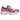 Asics Gel-1130 Neon Pack Pink sneakers sedd från sidan med rosa mesh-ovandel, syntetiska överlägg, klassiska Asics-ränder och stötdämpande sula