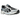 Asics GT-2160 Black Pure Silver Bright Blue sneakers i sidoprofil med silverfärgade meshdetaljer, svarta överlägg och distinkta blå detaljer