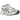 Asics GT-2160 White Rose Rouge sneakers i profil med vit mesh, silvriga detaljer och rosa accentfärg på mellansulan och hälkappan.
