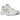 Asics GT-2160 Cream Jasper Green sneakers visade från sidan med en krämvit mesh-ovandel, gröna detaljer och en synlig mellansula