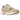 Asics Gel-1130 Birch Sand sneakers i sidoprofil som visar en ovandel i beige nyanser med detaljerad mesh och märkets ikoniska sidoränder