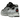 Asics Gel-NYC Black Fjord Grey sneakers i profil med svart ovandel, grå detaljer, slitstark sula och klassisk snörning för optimal komfort.