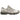 Asics Gel-NYC Cream Putty sneakers i sidoprofil med beige mocka- och vit meshöverdel samt detaljer i silver på sidorna och en dämpad gummisula