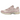 Asics Gel-NYC Cream Rose Water sneakers i sidoprofil med cremefärgad mesh, mockadetaljer och mjuka rosa accenter på mellansulan.