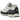 Asics Gel-NYC White Smoke Grey sneakers sidoprofil i ljusgrå nyanser med vit ovandel, detaljerade mesh-paneler och vit mellansula.