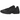 Asics Gel-1130 NS Black sneakers i en snygg vinklad profilvy med svart textilöverdel, silverfärgade detaljer och en bekväm mellansula med Gel-dämpning.