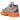 Asics UB7-S GT-2160 Kiko Kostadinov Lava Orange sneakers sedda från sidan med iögonfallande orange mesh-ovandel, silvriga detaljer och gummisula.