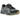 Asics Gel-NYC 2055 Clay Grey Black sneakers i en vinklad profilvy med grå mesh-ovandel, svarta detaljer och stödjande gummisula