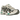 Asics Gel-NYC 2055 Pale Oak Truffle Grey sneakers i sidoprofil med en kombination av beige och grå nyanser, mesh-ovandel och beige sula.