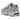 ASICS Gel-1130 Glacier Grey Pure Silver sneakers i sidoprofil med grå mesh-överdel, silversulor och klassisk snörning