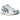 Asics Gel-1130 White Rainy Lake sneakers i sidoprofil, med vit meshovandel, grå detaljer och klassisk stötdämpande mellansula
