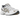 Asics Gel-1130 White Pepper sneakers i sidoprofil, som visar den vita meshovandelen, de beige detaljerna och den ikoniska Gel-sulan i gummi