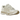 Asics Gel-NYC White Feather Grey sneakers i sidoprofil med vit mesh-ovandel, grå läderdetaljer och en chunky sula för optimal komfort