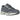 Asics Gel-NYC Steel Grey Carrier Grey sneakers i sidoprofil, med en kombination av grå mesh, mockaöverlägg och en stötdämpande Gel-mellansula.
