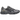 ASICS Gel-NYC Obsidian Grey sneakers i sidoprofil med mörkgrå mesh- och mockaöverdel samt mönstrad gummisula