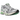 Asics Gel-Kayano 14 Silver Lime sneakers i sidoprofil, med en ovandel i metallic silver, limegröna detaljer och klassisk mellansula