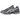 Asics Gel-NYC 2055 Carbon Cement Grey sneakers i sidoprofil som visar grå meshovandel, detaljerade läderöverlägg och en stötdämpande sula.