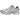 Asics Gel-Kayano 12.1 Silver Green sneakers sidoprofil med silverdetaljer, gröna accenter, ventilerande ovandel i mesh och rejäl dämpande sula
