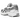 Asics GT-2160 White Black Silver sneakers i vinklad profil med vit mesh, silverdetaljer och svart yttersula för bra dämpning