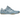 ASICS Hypersync Slate Blue Storm Cloud sneakers i sidoprofil med blå ovandel i mesh och vit sula