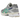 Asics Gel-Cumulus 16 Tomo Summit Exclusive Cream Malachite Green sneakers, sidoprofil med krämvit ovandel, gröna detaljer och gummisula