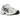 Asics Gel-1130 Prussian Blue sneakers i sidovy med vit mesh-ovandel, silverfärgade detaljer och blå accenter på mellansulan