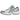 Asics Gel-1130 White Arctic Sky sneakers i sidoprofil med en vit ovandel i mesh och syntetiska detaljer samt en stötdämpande Gel-sula