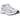 Asics Gel-1130 White Cosmos sneakers i klassisk sidoprofil med vit mesh, silverfärgade detaljer och en stabil gummisula för en retrokänsla