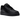Nike Air Force 1 Low '07 Fresh Black Anthracite sneakers i sidoprofil med svart läderöverdel och matchande sula