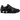Nike Shox NZ Black sneakers i sidoprofil med svart ovandel, vit mellansula och de karaktäristiska stötdämpande pelarna i hälen