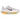 Nike Vomero Premium White Lapis Total Orange sneakers i sidoprofil med vit mesh och orangea detaljer