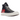 Converse Chuck Taylor All Star 70 Hi Comme des Garcons PLAY Black sneakers i sidoprofil med svart kanvas och rött hjärtlogotyp