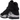 Jordan 8 Retro Chrome sneakers i en vinklad profil med svart nubuck-överdel, grå detaljer och klassiska remmar