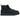 Adidas Campus 00s Winter Mid Black Carbon sneakers i vinkelvy med svart mocka och vita skosnören