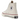 Converse Chuck Taylor All Star 70 Hi Parchment sneakers i vinkelvisning med benvit kanvasöverdel, gummisula och klassisk logotyp