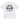 Stussy Tough Gear International Tee White t-shirt framifrån med svart tryck, rund halsringning och vitt bomullsmaterial i klassisk passform