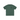 Stussy Stock Link Tee Pigment Dyed Pine t-shirt med frontvy, som visar det grafiska logotrycket och den djupt gröna pigmentfärgade bomullen.