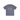 Stussy Stretch Tee Pigment Dyed Navy sneakers frontvy av den marinblå t-shirten med kort ärm, vit logotyp på bröstet och rund halsringning
