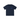 Stussy Built Tough Tee Navy sneakers sidobild visar en marinblå kortärmad t-shirt med vit grafik på bröstet och rundad halsringning