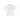Stussy Built Tough Tee White sneakers framifrån med grafiskt tryck på bröstet, rund halsringning och vit kortärmad design i bomull