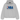 Fear of God Essentials NBA Hoodie Light Heather sneakers sedd framifrån med grått tyg, Essentials-logotyp på bröstet och röd NBA-logopatch.