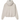 Fear of God Essentials Classic Fleece Hoodie Heather Stone sneakers framifrån, en minimalistisk beige luvtröja med lös passform och svart logotyp