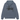 Stussy Modern Age Pigment Dyed Zip Hoodie Navy sneakers med frontvy, som visar den marinblå munkjackan med dragkedja, huva och Stussy-grafik.