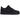 Nike Air Force 1 Low SP Slam Jam Black sneakers i sidoprofil med svart läderöverdel och perforerad tåbox