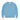Corteiz HMP V2 Sweatshirt Baby Blue sneakers frontvy med ljusblå färg, rund halsringning och vit Corteiz-logotyp på bröstet