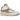 Jordan 2 Retro Craft Sunset Haze sneakers i sidoprofil med ljusbrun mockaöverdel, vita skosnören och mönstrad häl