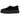UGG Tasman Weather Hybrid Slipper Black sneakers i vinkelvisning med svart mockaovandel och dekorativ flätad krage