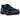 Nike Zoom Vomero 5 Black Court Blue sneakers i sidoprofil med svart mesh och blå detaljer på vit sula