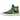 Dragon Ball Z x Converse Chuck 70 'Shenron' sneakers i sidoprofil med grön canvas, gula detaljer och ett tryckt drakmotiv