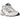 New Balance 9060 Sea Salt Castlerock sneakers i vinkelad vy med ljusgrå mesh-ovanandel och tjock vit mellansula
